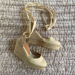 Castañer Carina Ivory Espadrilles